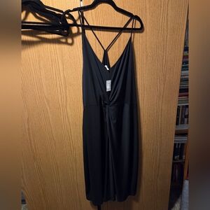 Maurices Black V-Neck Dress